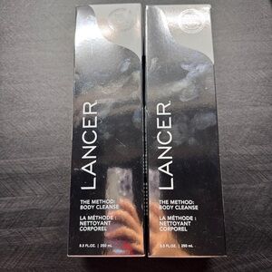 Lot of 2 Lancer The Method: Body Cleanse  Ultra-Hydrating Body Cleanser 250ml